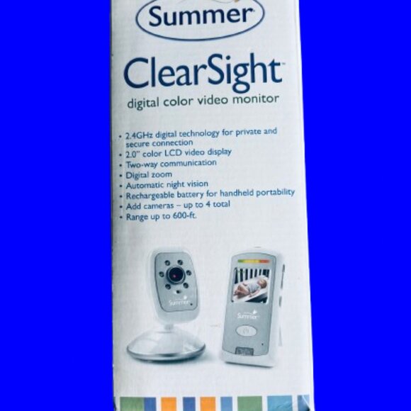 Summer Clear Sight Digital Color Video Monitor Brand New Open Box - Picture 3 of 4